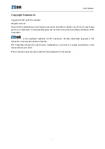 Preview for 2 page of Zte MG2636 At Command Manual