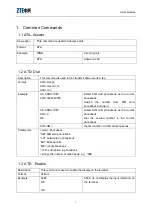 Preview for 8 page of Zte MG2636 At Command Manual