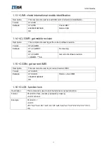 Preview for 12 page of Zte MG2636 At Command Manual
