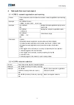 Preview for 19 page of Zte MG2636 At Command Manual