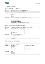 Preview for 37 page of Zte MG2636 At Command Manual