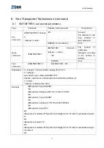 Preview for 42 page of Zte MG2636 At Command Manual