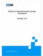 Preview for 1 page of Zte MG2639 User Manual