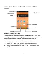 Preview for 20 page of Zte N850 User Manual