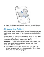 Preview for 17 page of Zte N861 User Manual