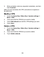 Preview for 55 page of Zte N861 User Manual