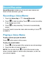 Preview for 140 page of Zte N861 User Manual