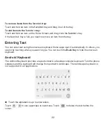 Preview for 23 page of Zte Obsidian User Manual And Safety Information