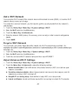 Preview for 27 page of Zte Obsidian User Manual And Safety Information