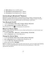 Preview for 28 page of Zte Obsidian User Manual And Safety Information