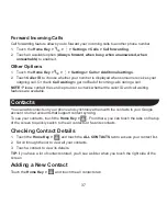 Preview for 38 page of Zte Obsidian User Manual And Safety Information