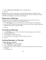 Preview for 47 page of Zte Obsidian User Manual And Safety Information