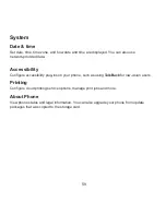 Preview for 60 page of Zte Obsidian User Manual And Safety Information