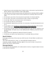 Preview for 66 page of Zte Obsidian User Manual And Safety Information