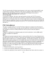 Preview for 71 page of Zte Obsidian User Manual And Safety Information