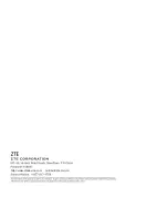 Preview for 74 page of Zte Obsidian User Manual And Safety Information