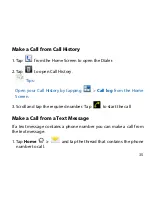 Предварительный просмотр 35 страницы Zte Optus My Tab User Manual