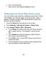 Preview for 20 page of Zte Optus P500 User Manual