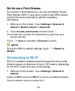 Preview for 23 page of Zte Optus P500 User Manual