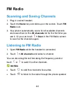 Preview for 44 page of Zte Optus X Power 2 P545 User Manual