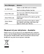 Preview for 70 page of Zte Optus X Power 2 P545 User Manual