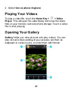 Предварительный просмотр 60 страницы Zte Overture User Manual