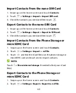 Preview for 63 page of Zte Quest 5 User Manual