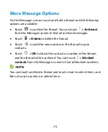 Preview for 75 page of Zte Quest 5 User Manual