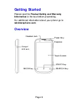 Preview for 8 page of Zte Render User Manual