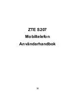 Preview for 34 page of Zte S207 User Manual