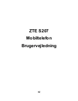 Preview for 94 page of Zte S207 User Manual