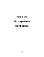 Preview for 127 page of Zte S207 User Manual