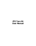 Предварительный просмотр 1 страницы Zte S218 User Manual