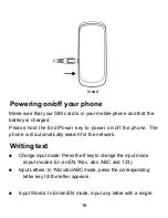 Preview for 16 page of Zte S551 User Manual