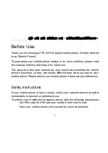 Preview for 5 page of Zte S610 User Manual