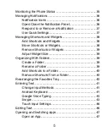 Preview for 5 page of Zte Savvy Z750C User Manual