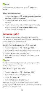 Предварительный просмотр 38 страницы Zte SMART PTIME 7 VFD 600 User Manual