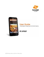 Zte Speed User Manual preview