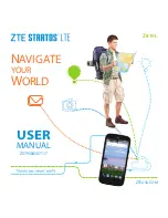 Zte Stratos LTE Z819L User Manual preview