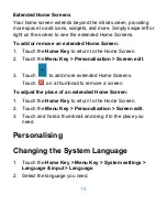 Preview for 16 page of Zte T22 User Manual