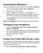 Preview for 19 page of Zte T22 User Manual