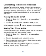 Preview for 42 page of Zte T22 User Manual