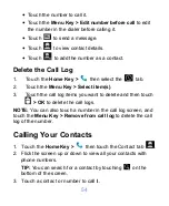 Preview for 54 page of Zte T22 User Manual