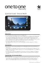 Zte Telecom TAB V9 Quick Start Manual preview