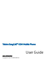 Preview for 1 page of Zte Telstra EasyCall User Manual