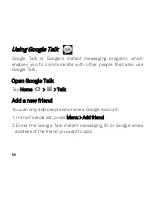 Preview for 86 page of Zte Telstra Qwerty-Touch User Manual