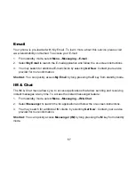 Preview for 67 page of Zte txtster CDMA 1X EVDO User Manual