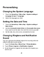 Preview for 24 page of Zte V790 User Manual