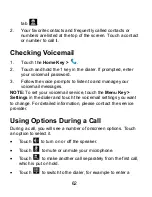 Preview for 62 page of Zte V790 User Manual