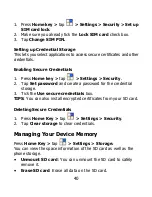 Preview for 40 page of Zte V795 User Manual